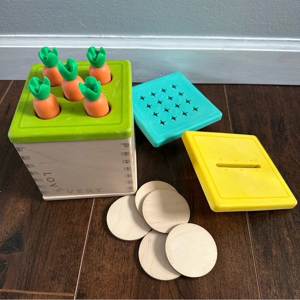 Lovevery Wooden Shape Sorter Toy